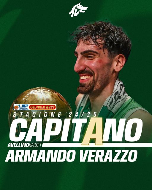 AVELLINO BASKET SCATTA IL RADUNO, VERAZZO CAPITANO